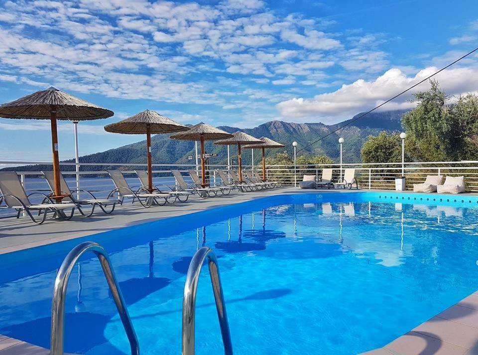 Dionysos Hotel Skala Potamia  Ngoại thất bức ảnh